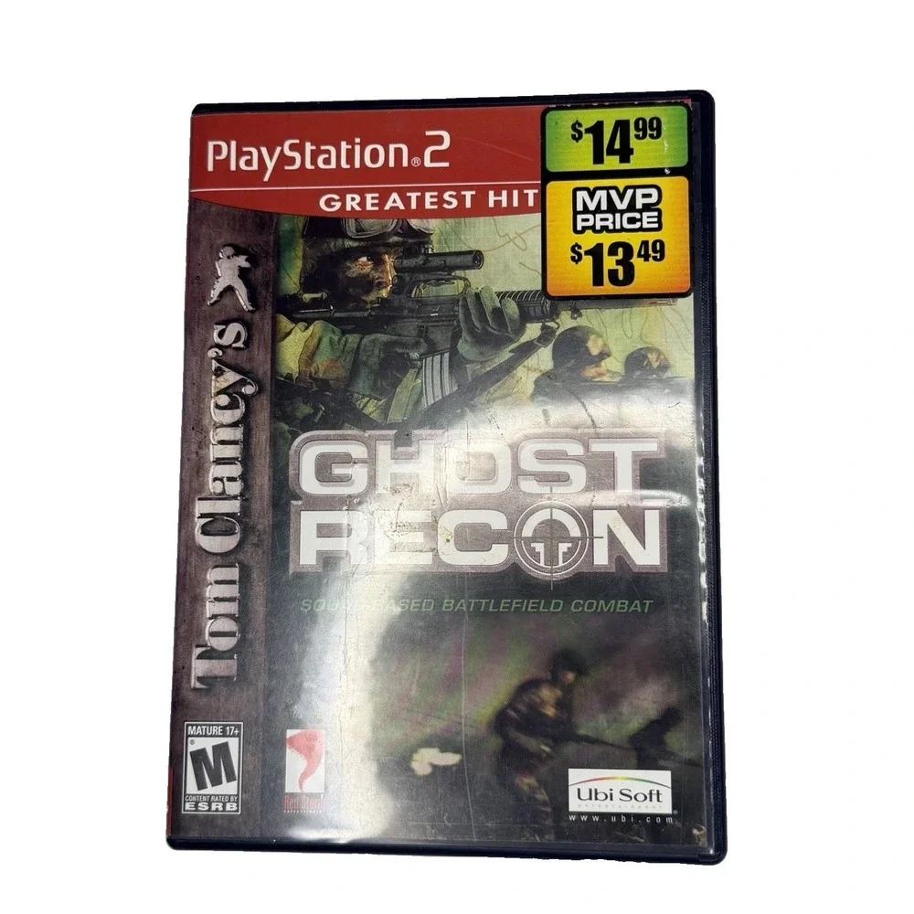Tom Clancy's Ghost Recon (Sony PlayStation 2, 2002) PS2